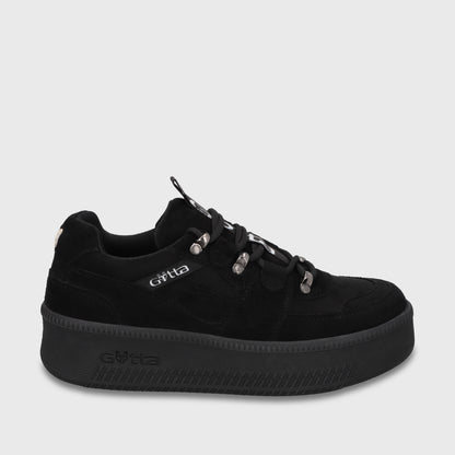 Zapatilla Plataforma Negra Mujer 67312