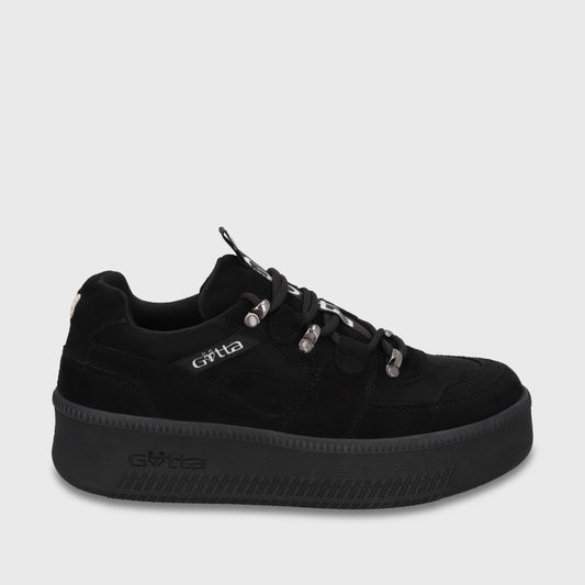 Zapatilla Plataforma Negra Mujer 67312