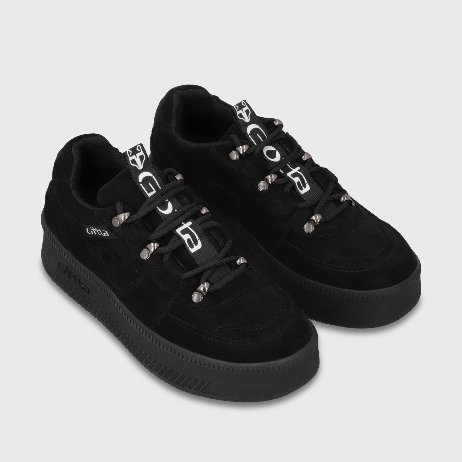 Zapatilla Plataforma Negra Mujer 67312