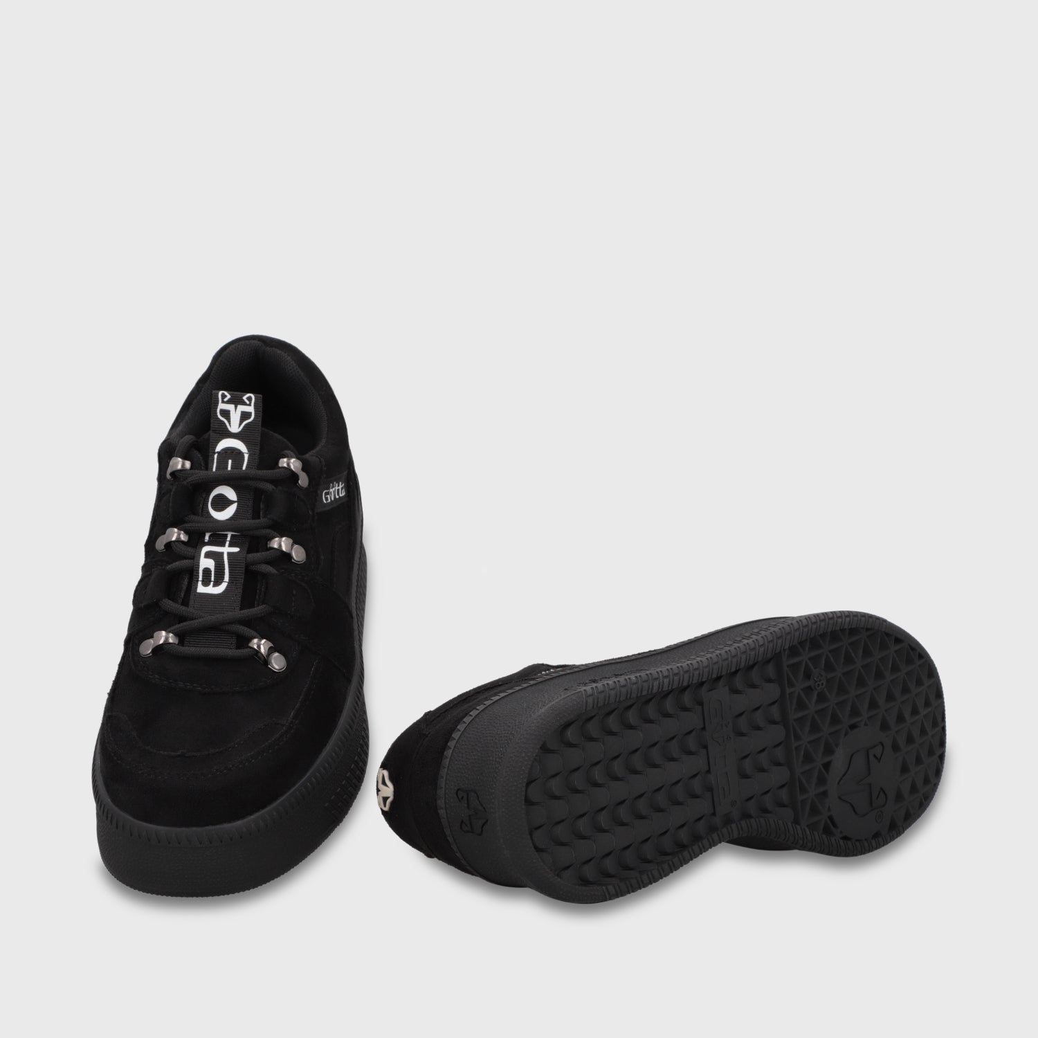 Zapatilla Plataforma Negra Mujer 67312