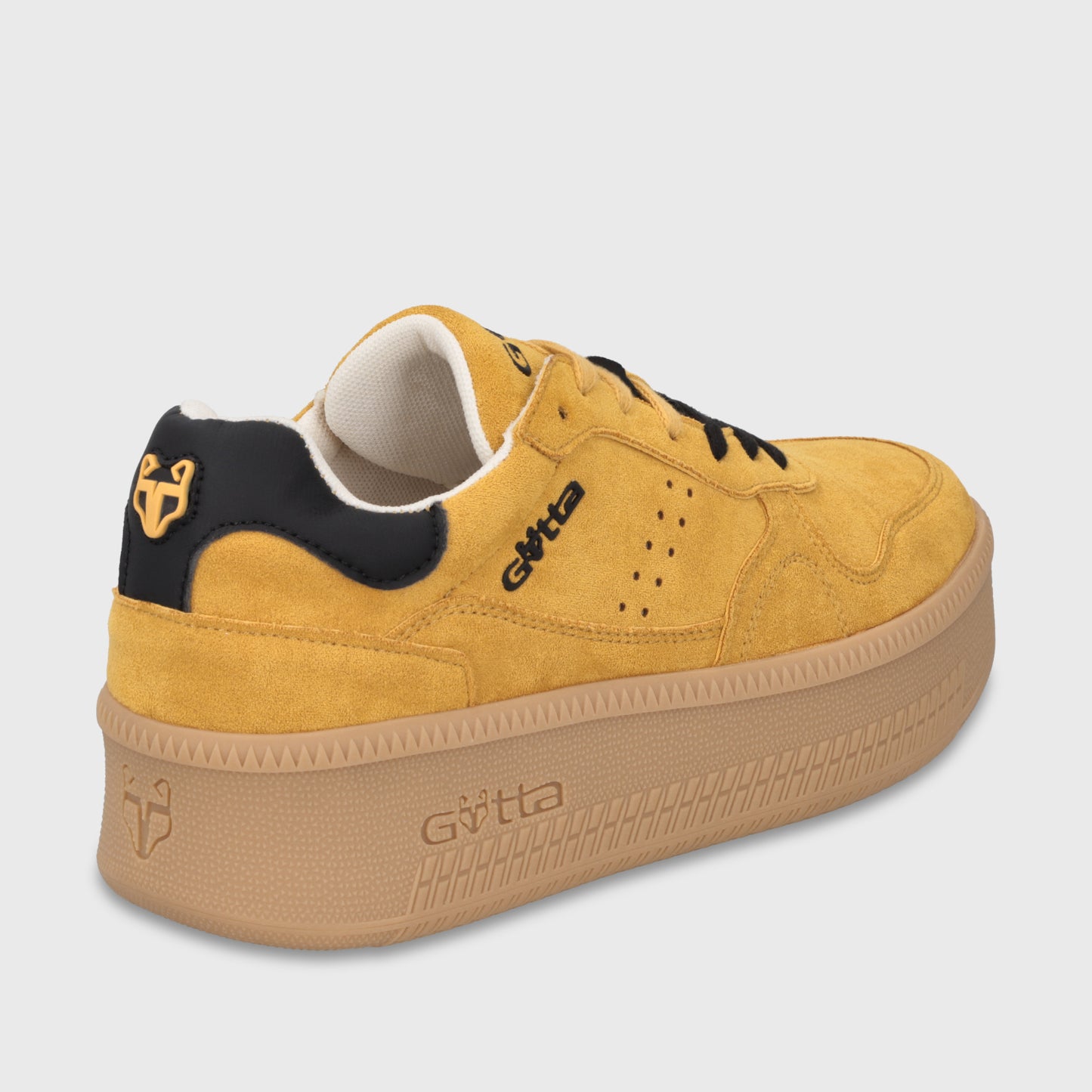 Zapatilla Plataforma Amarilla Mujer 67313