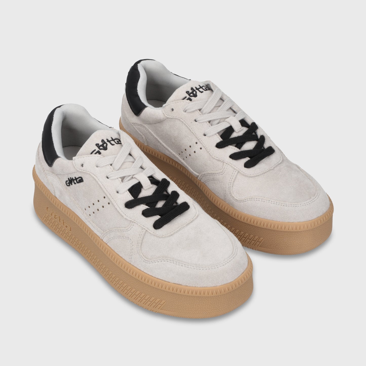 Zapatilla Plataforma Gris Mujer 67313