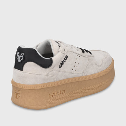 Zapatilla Plataforma Gris Mujer 67313