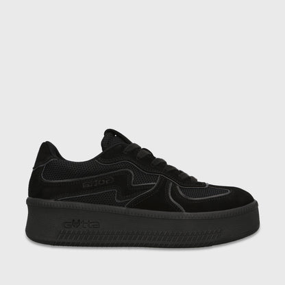 Zapatilla Plataforma Negra Mujer Martina