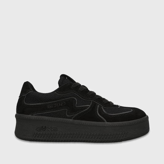 Zapatilla Plataforma Negra Mujer Martina