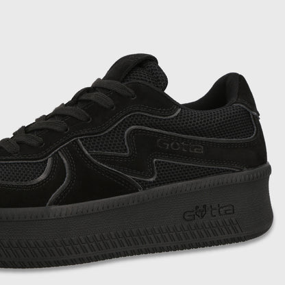 Zapatilla Plataforma Negra Mujer Martina