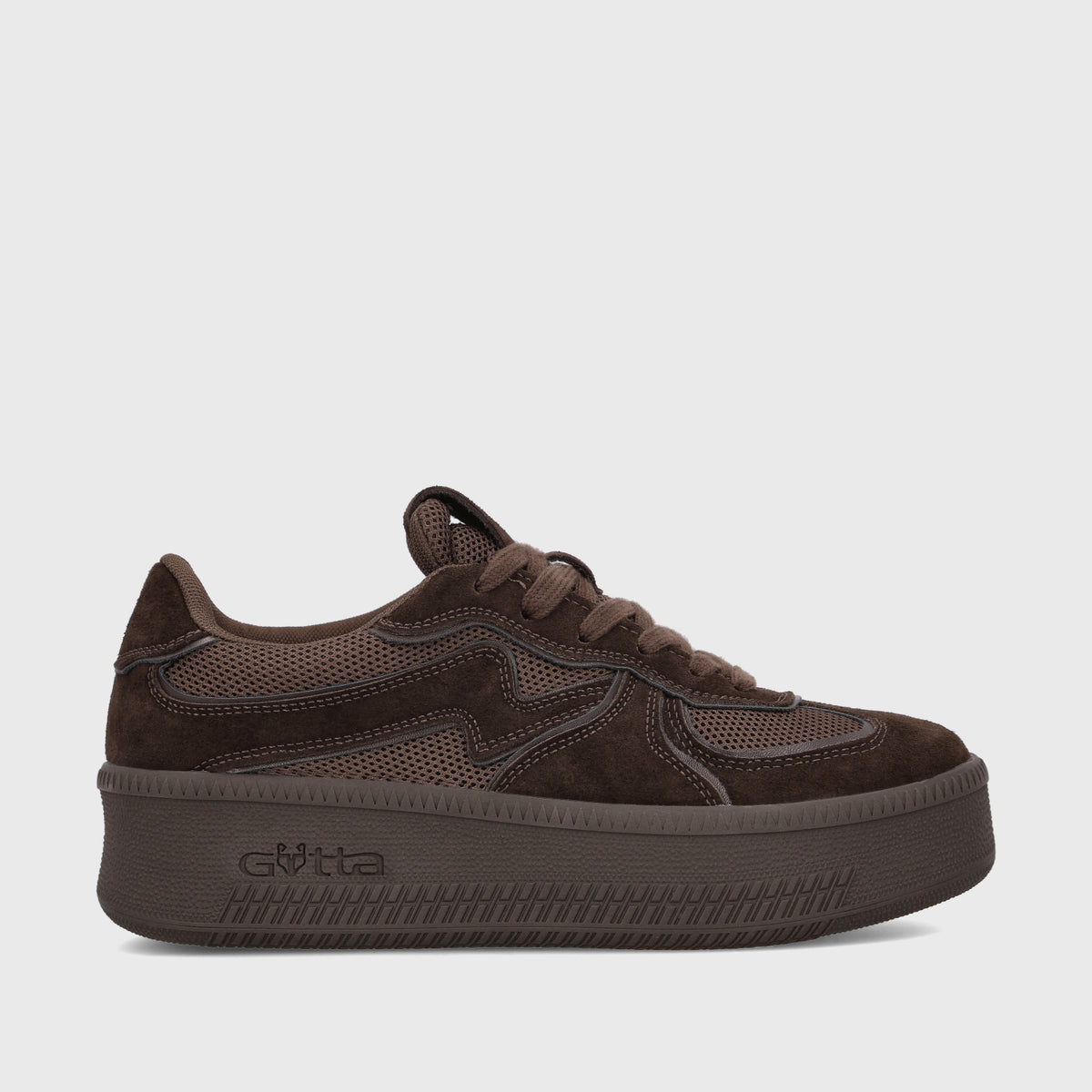 Zapatilla Plataforma Café Mujer Marta
