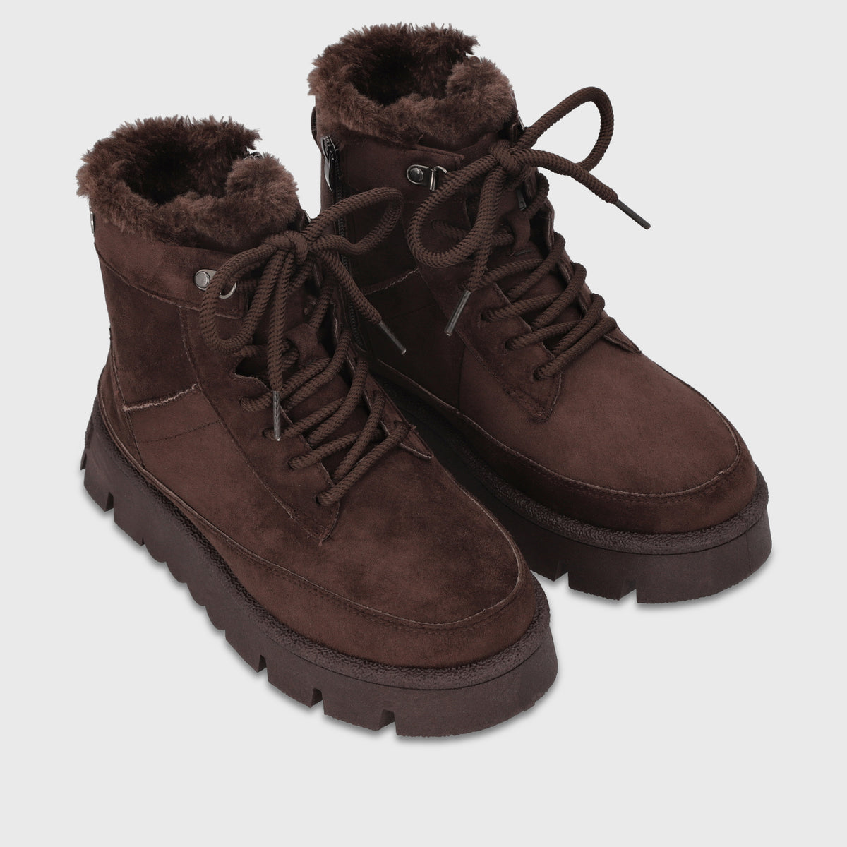 Botin Plataforma Café Mujer 6804053
