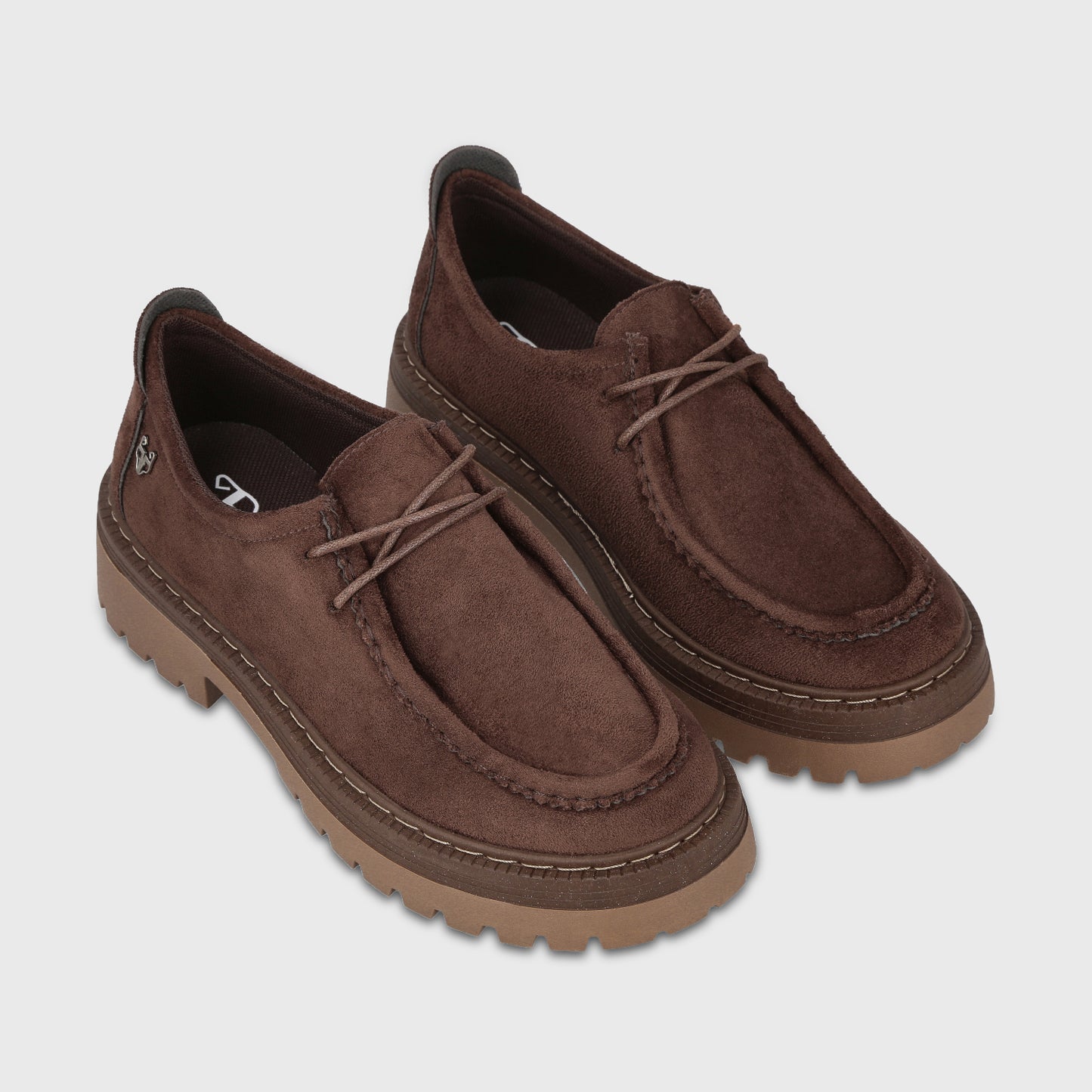 Zapato Plataforma Café Mujer 6809053
