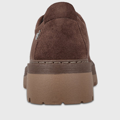 Zapato Plataforma Café Mujer 6809053