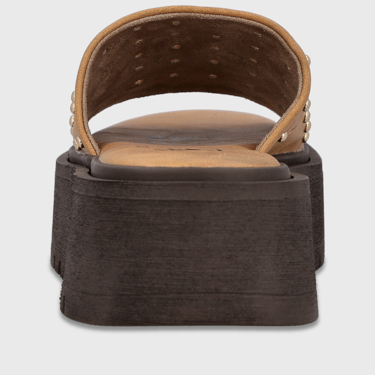 Sandalia Plataforma Camel Mujer Cata