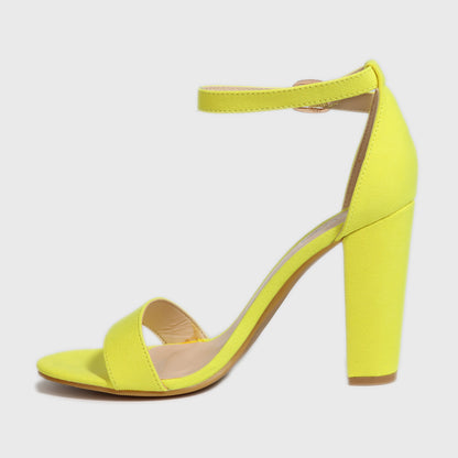 Sandalia Amarillo Mujer 86123