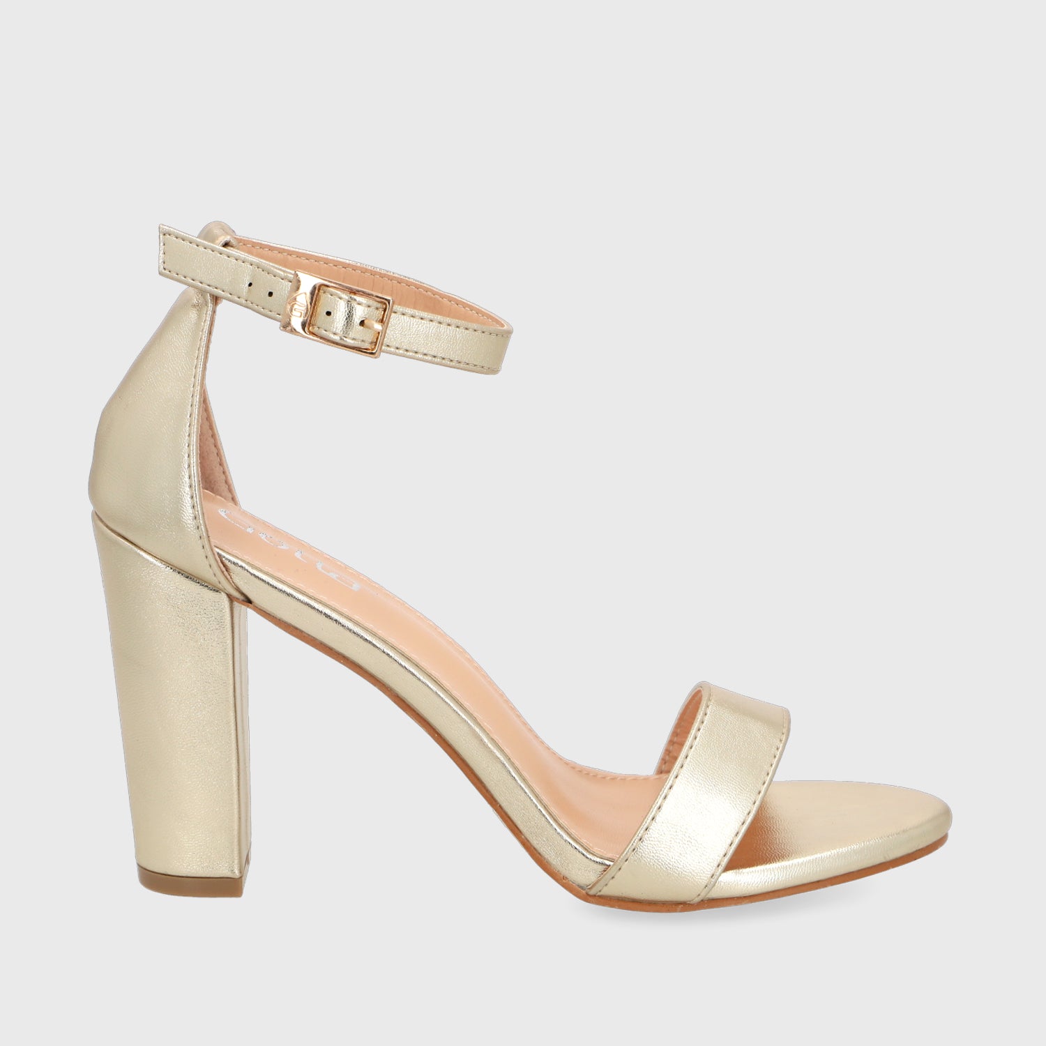 Sandalia Dorada Mujer 86123 - Main Image