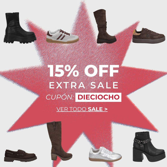 Botas, botines, zapatos y zapatillas Gotta con 15% de descuento extra usando el cupón DIECIOCHO.