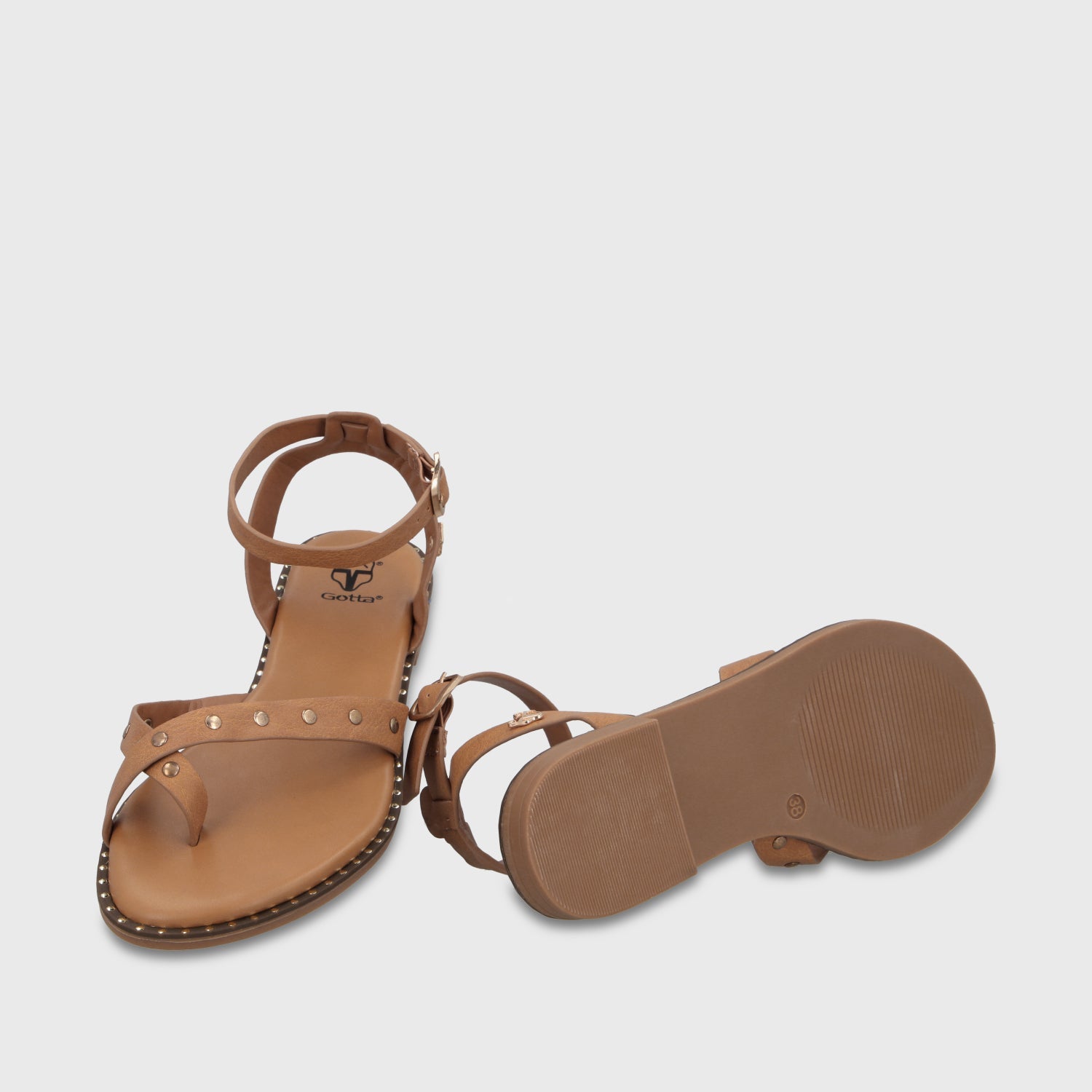 Sandalia Camel Mujer 64140 - Gotta Chile