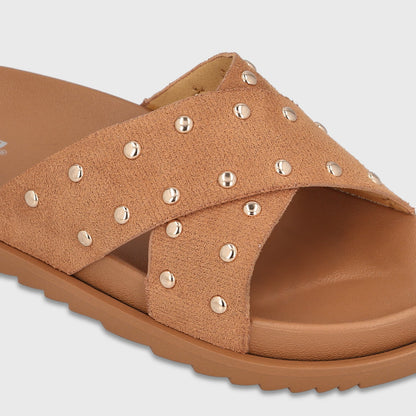 Sandalia Camel Mujer Patricia - Gotta Chile