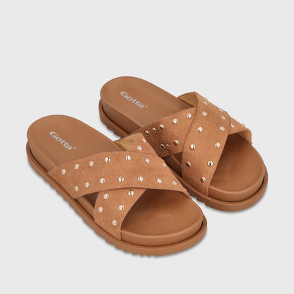 Sandalia Camel Mujer Patricia - Gotta Chile