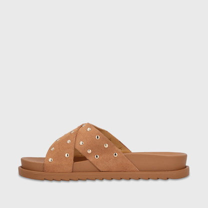 Sandalia Camel Mujer Patricia - Gotta Chile