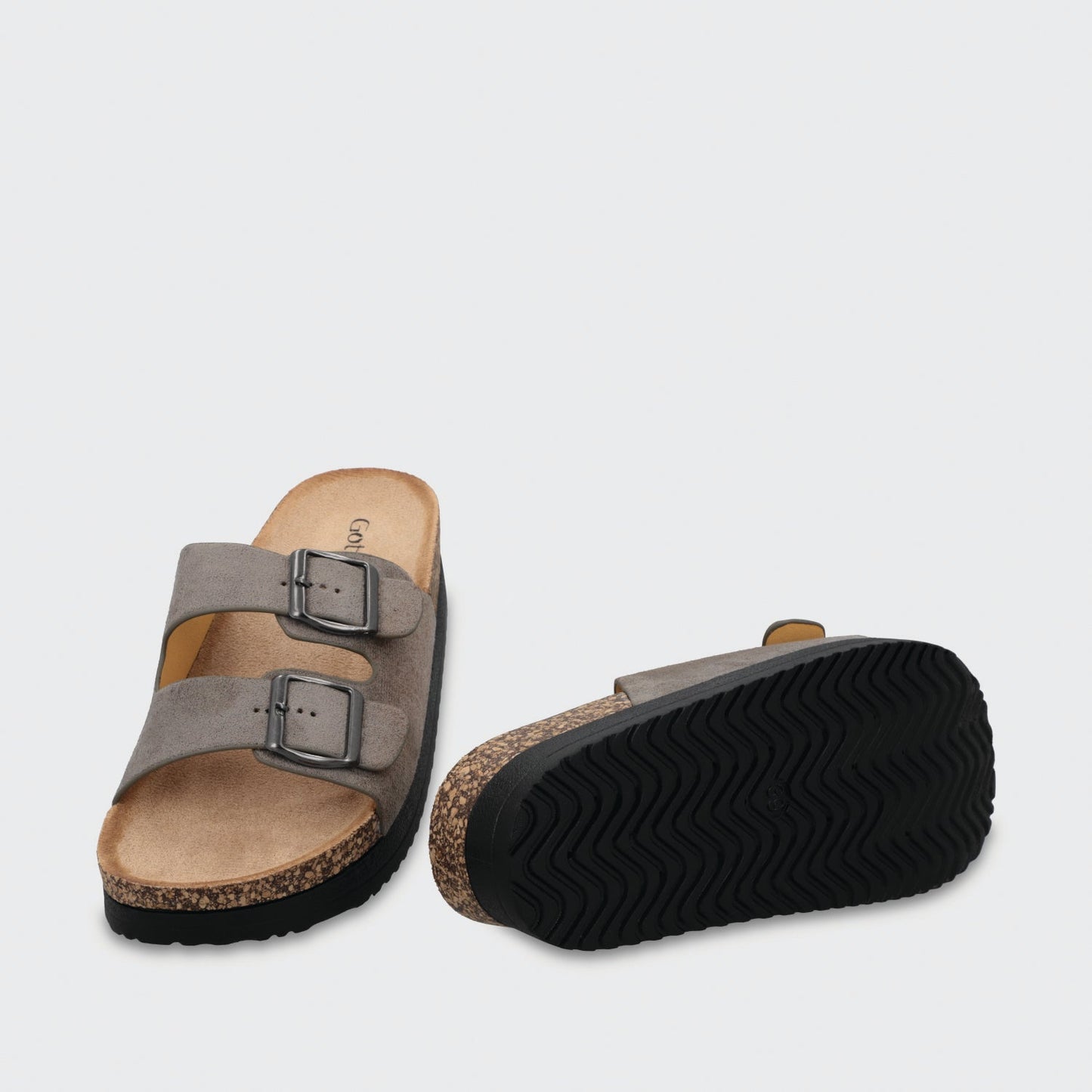 Sandalia Gris Mujer 12062 - Gotta Chile