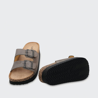 Sandalia Gris Mujer 12062 - Gotta Chile