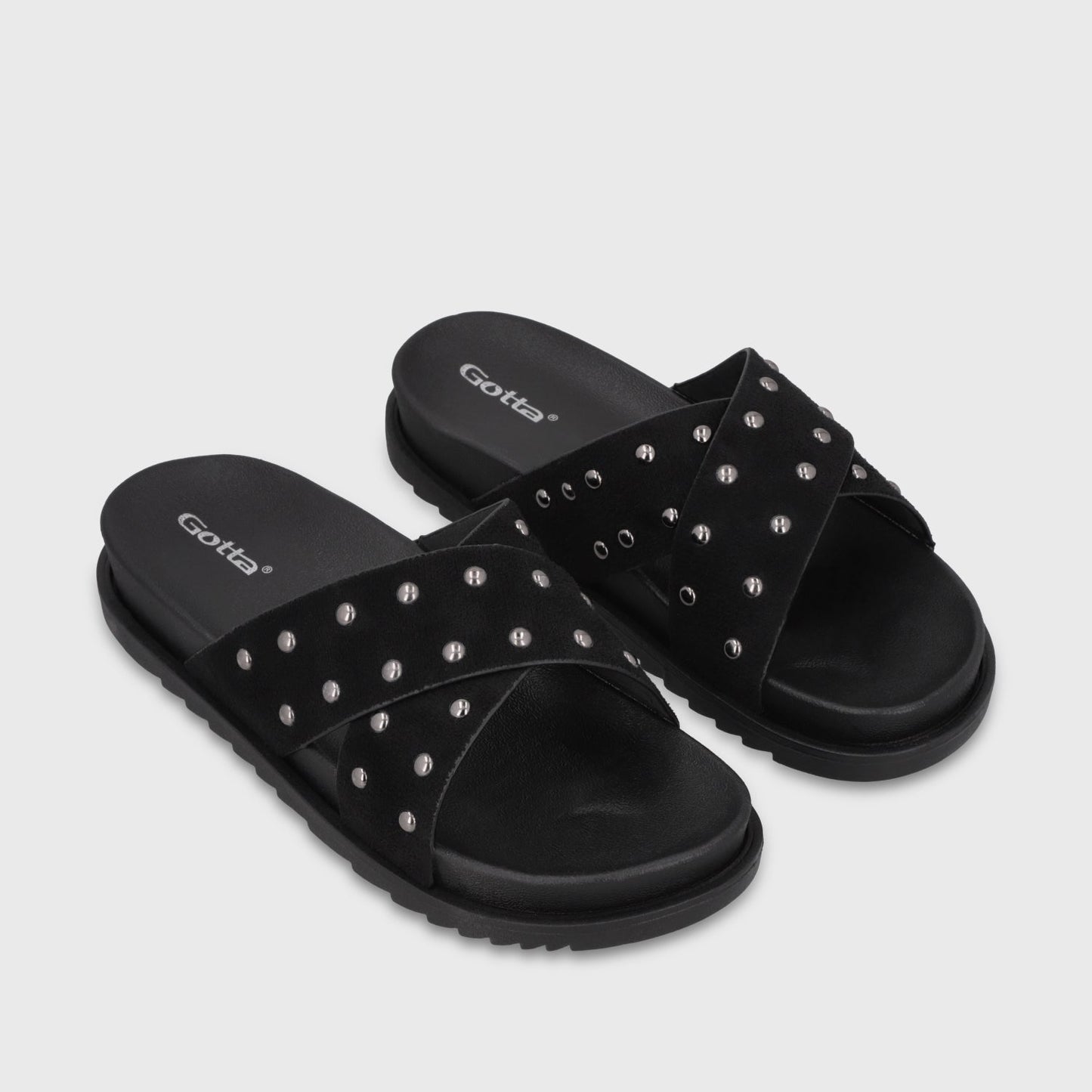 Sandalia Negra Mujer 52051 - Gotta Chile