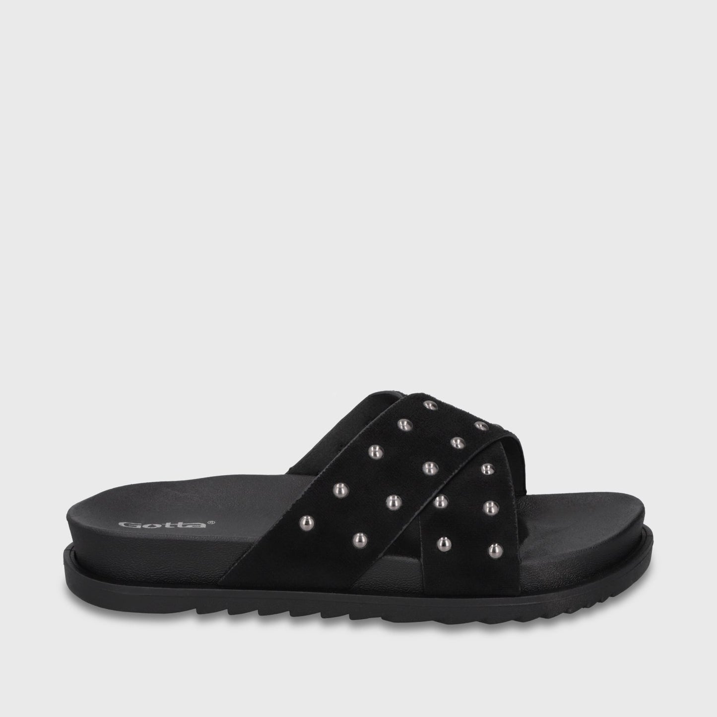 Sandalia Negra Mujer 52051 - Gotta Chile