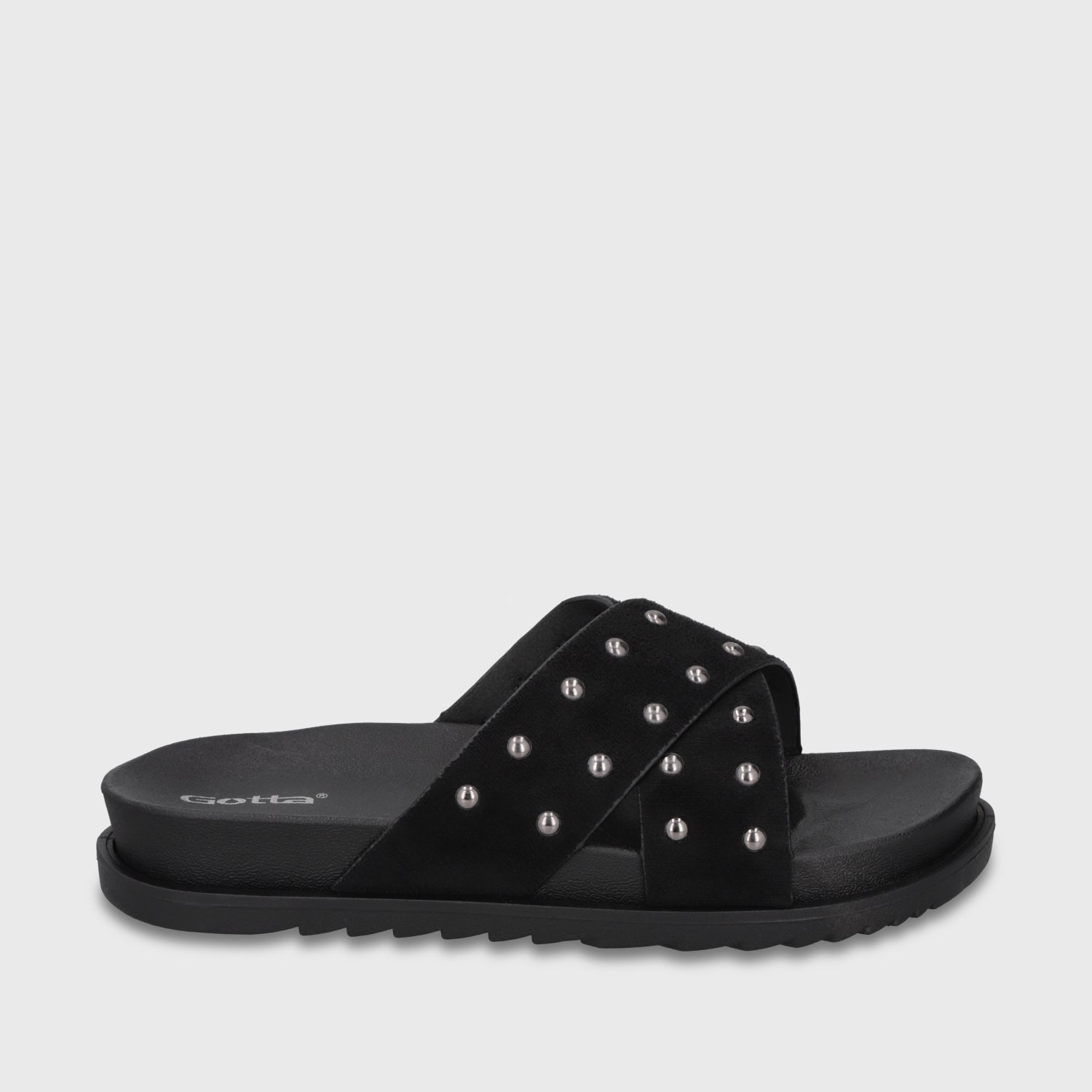 Sandalia Negra Mujer 52051 - Gotta Chile