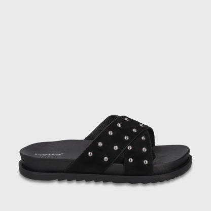 Sandalia Negra Mujer 52051 - Gotta Chile