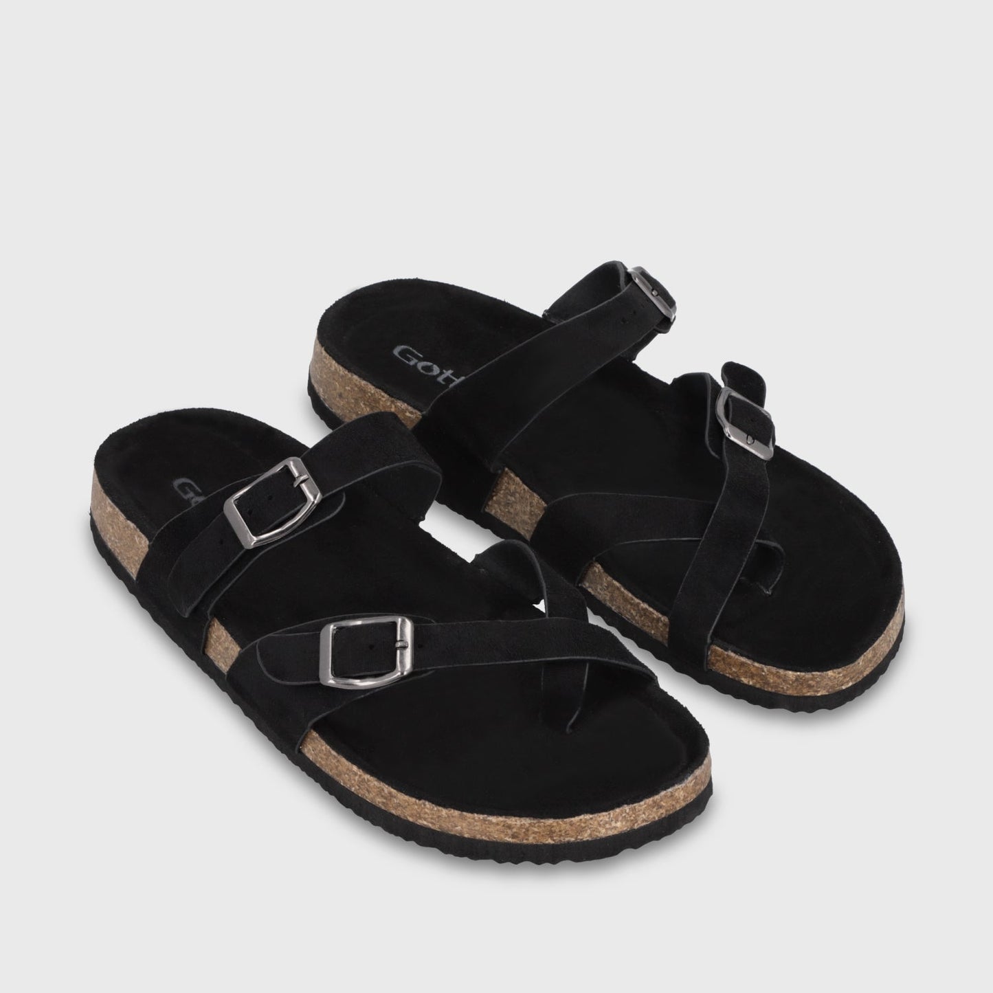 Sandalia Negra Mujer 62080 - Gotta Chile