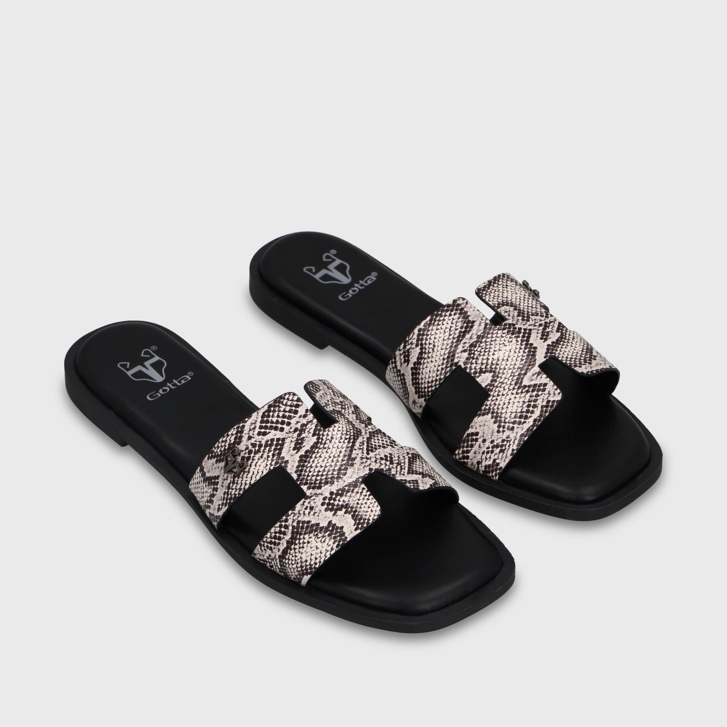 Sandalia Negra Mujer 64110 - Gotta Chile