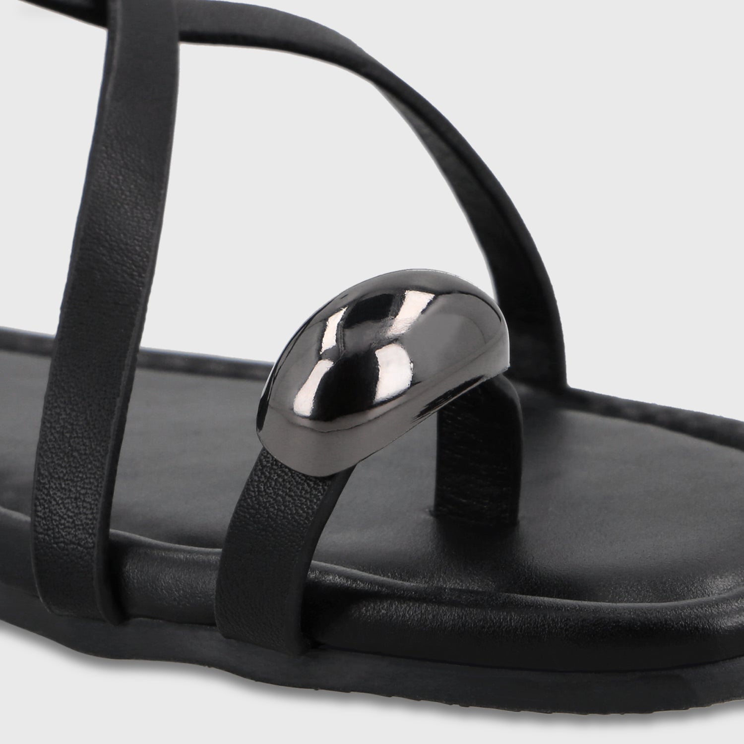 Sandalia Negra Mujer 64121 - Gotta Chile