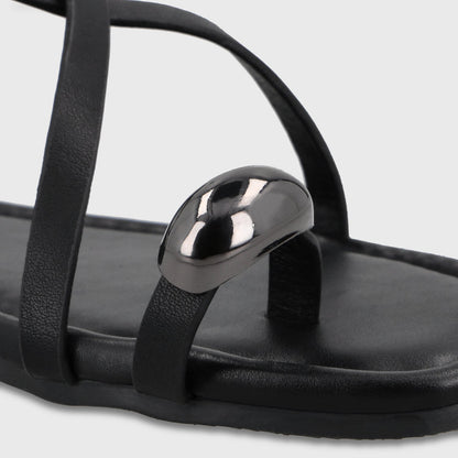 Sandalia Negra Mujer 64121 - Gotta Chile