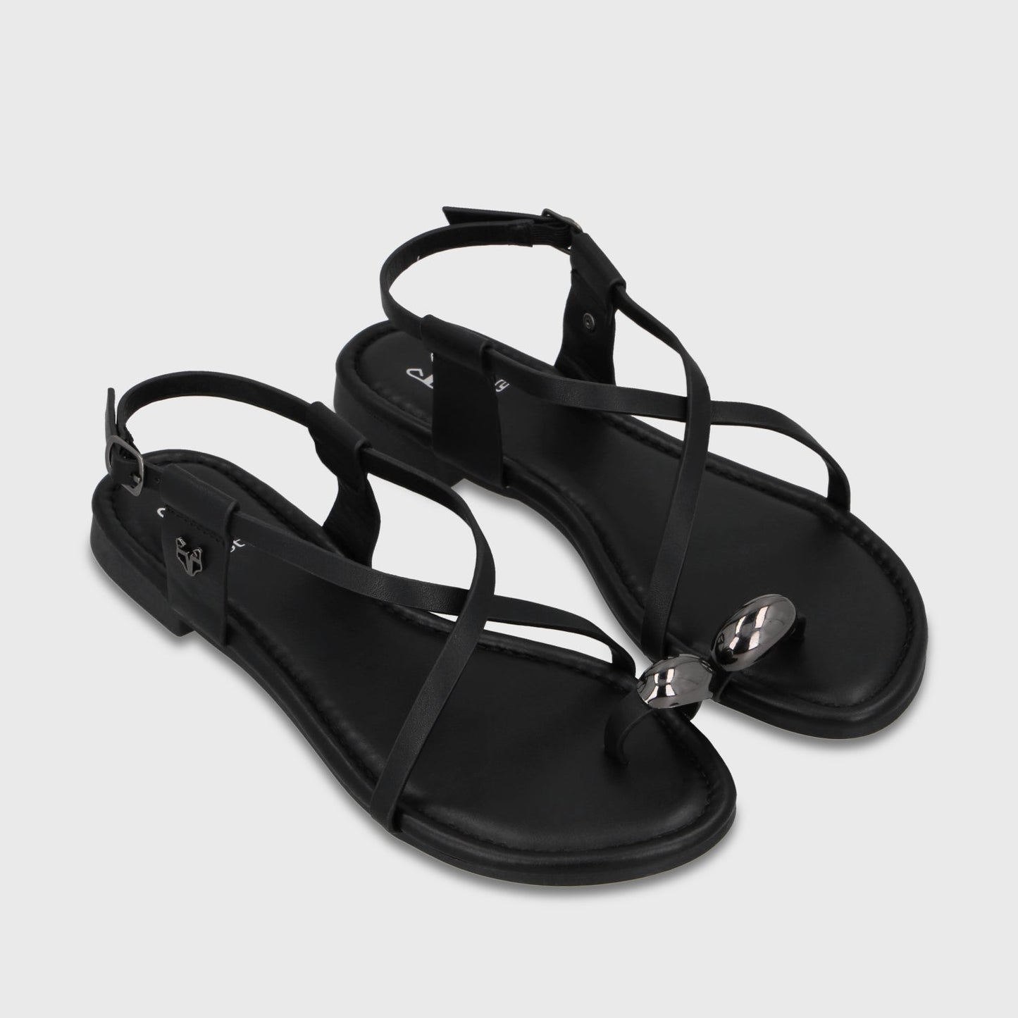 Sandalia Negra Mujer 64121 - Gotta Chile