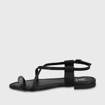 Sandalia Negra Mujer 64121 - Gotta Chile