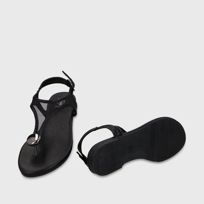 Sandalia Negra Mujer 64122 - Gotta Chile