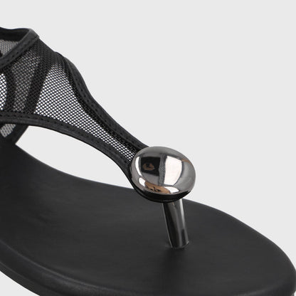 Sandalia Negra Mujer 64122 - Gotta Chile