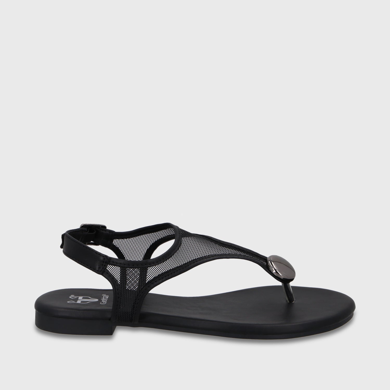 Sandalia Negra Mujer 64122 - Gotta Chile