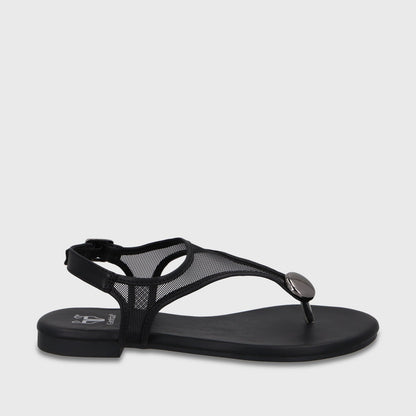 Sandalia Negra Mujer 64122 - Gotta Chile