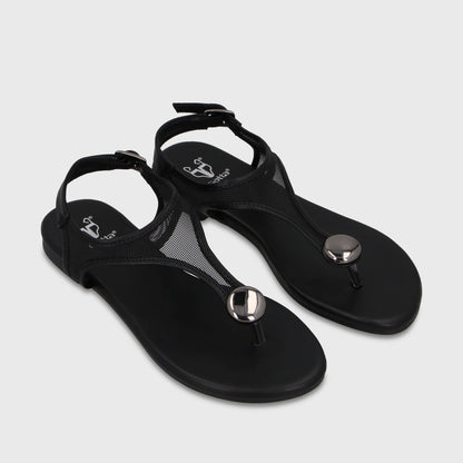 Sandalia Negra Mujer 64122 - Gotta Chile