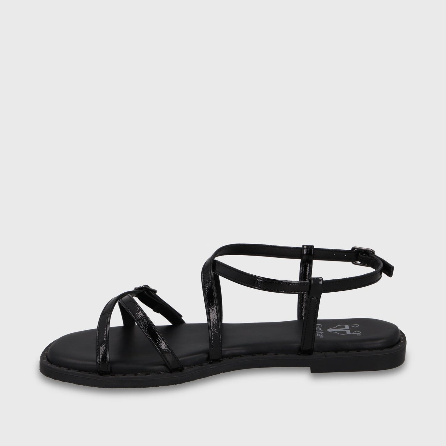 Sandalia Negra Mujer 64130 - Gotta Chile