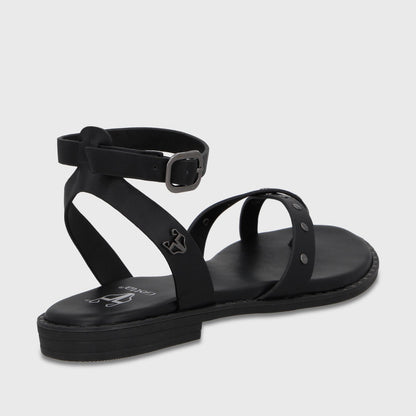 Sandalia Negra Mujer 64140 - Gotta Chile
