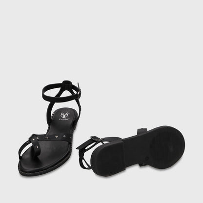 Sandalia Negra Mujer 64140 - Gotta Chile