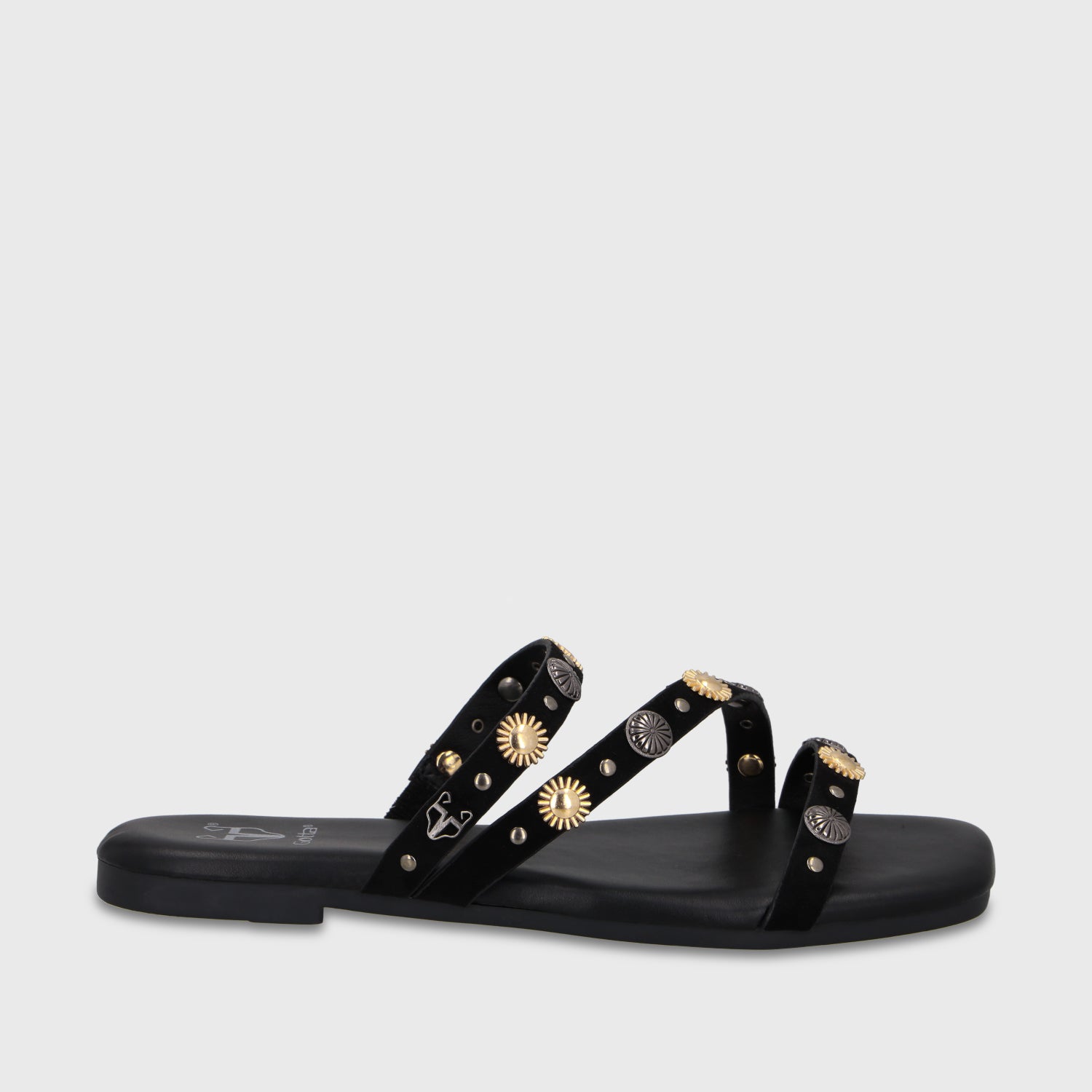 Sandalia Negra Mujer 64141 - Gotta Chile