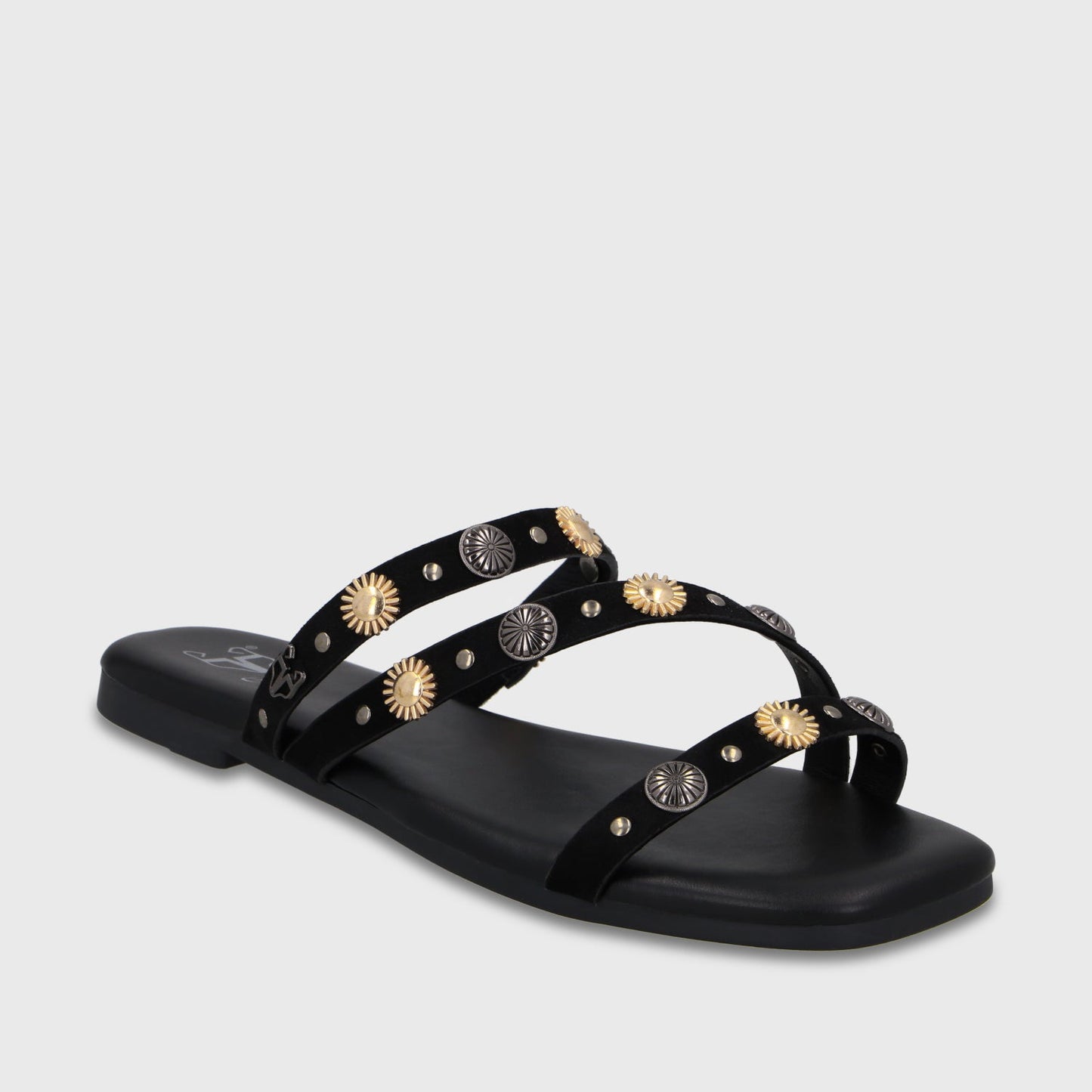 Sandalia Negra Mujer 64141 - Gotta Chile