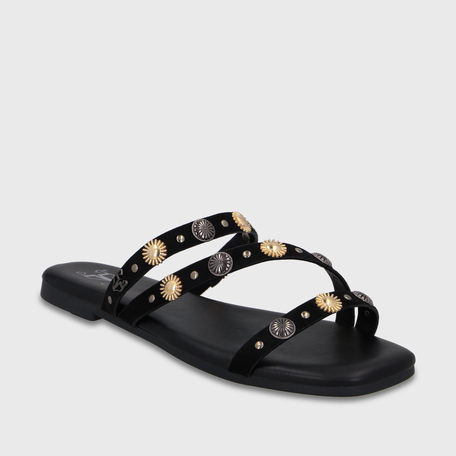 Sandalia Negra Mujer 64141 - Gotta Chile