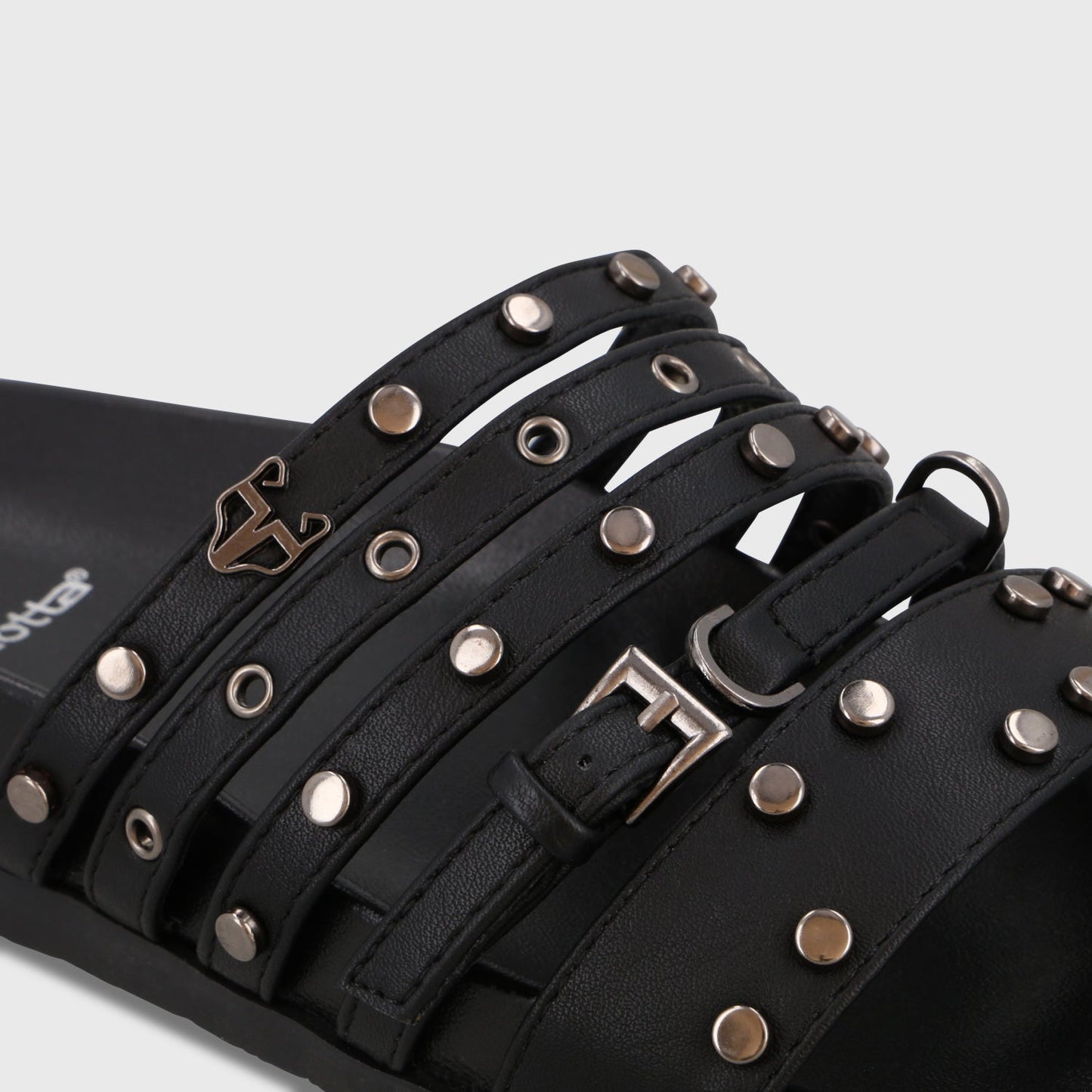 Sandalia Negra Mujer 64160 - Gotta Chile