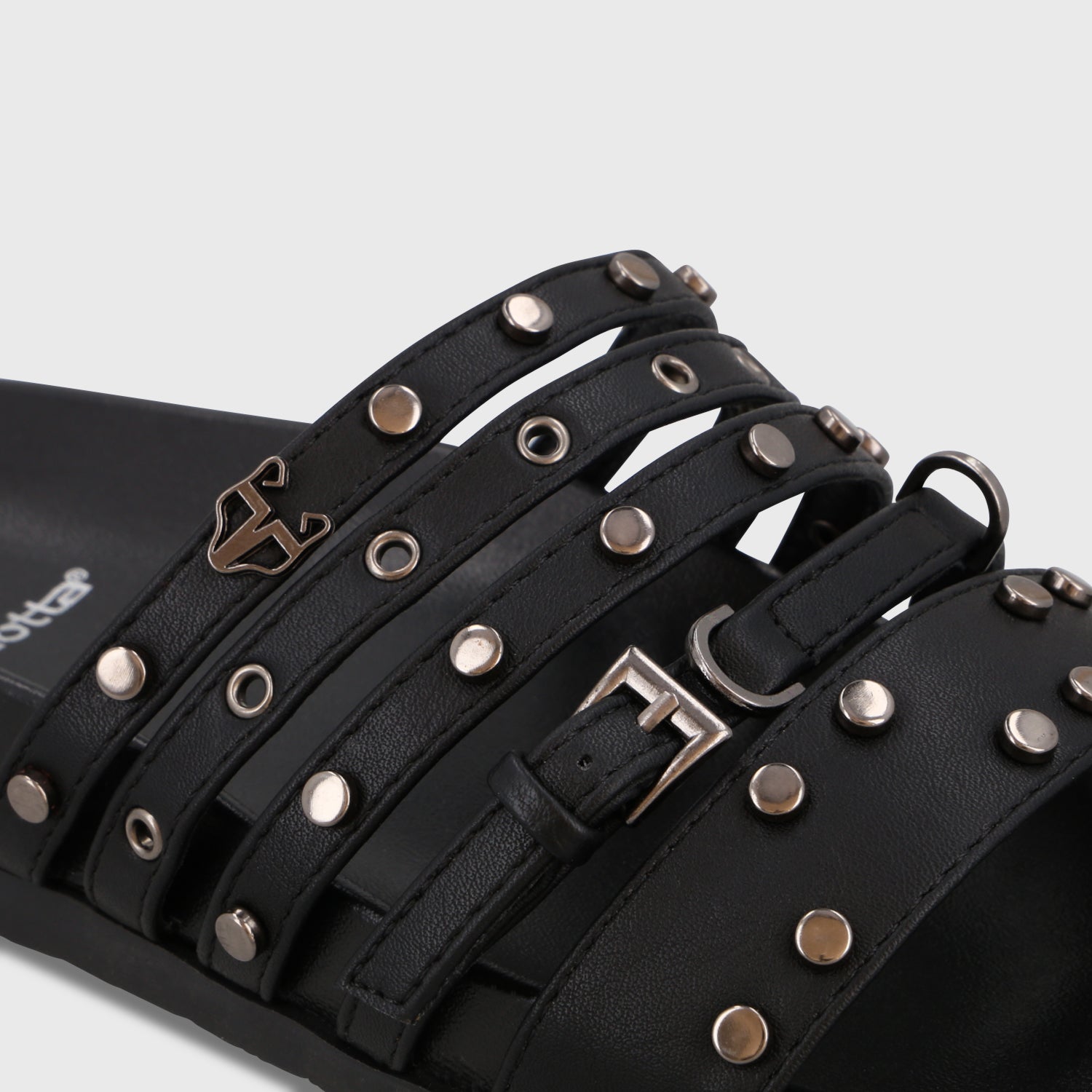 Sandalia Negra Mujer 64160 - Gotta Chile