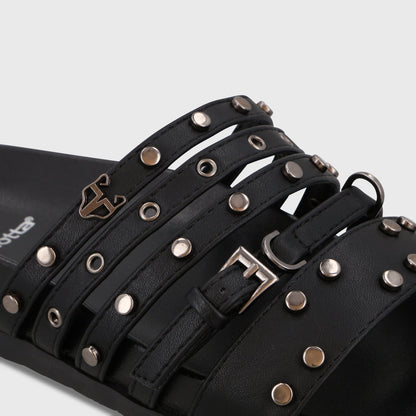 Sandalia Negra Mujer 64160 - Gotta Chile