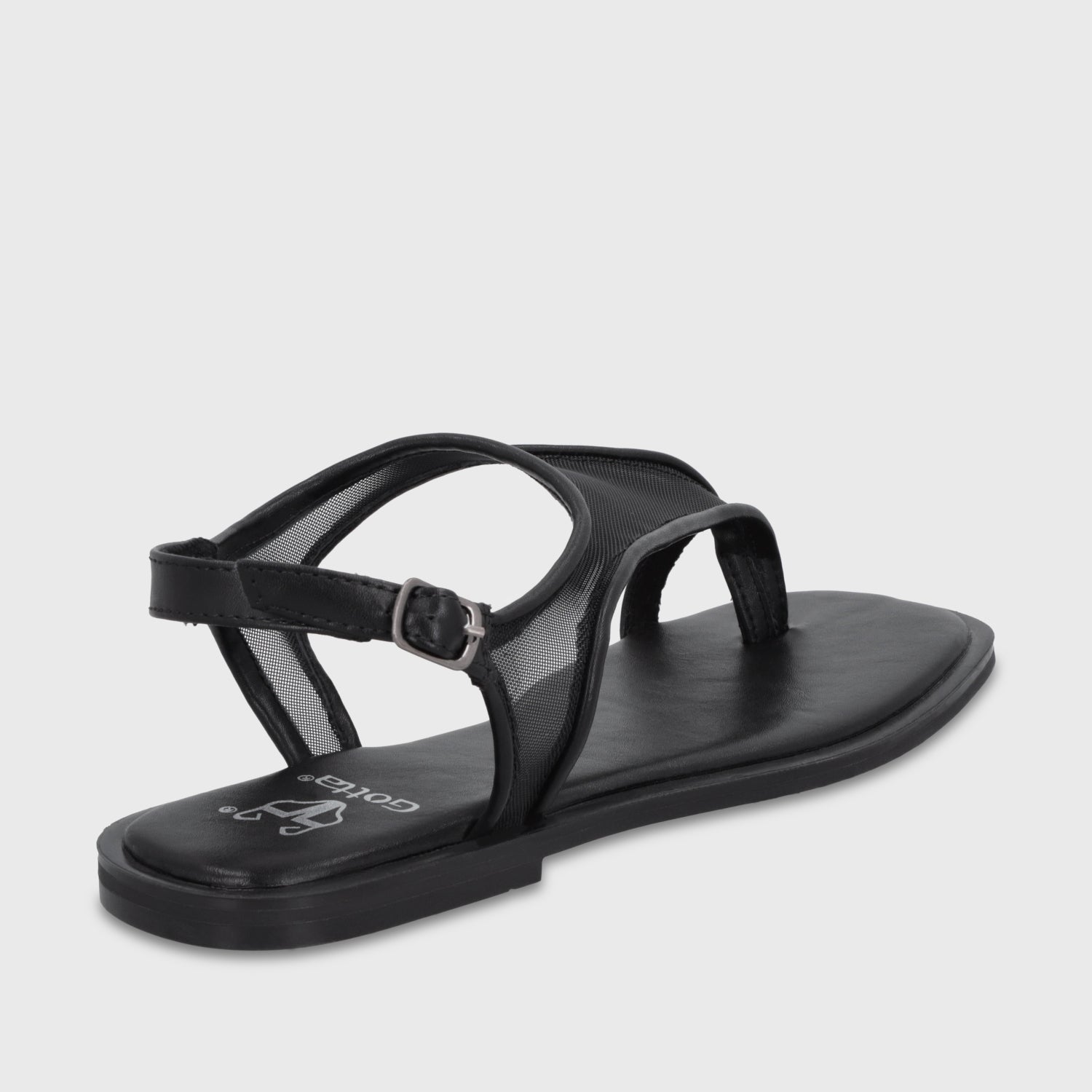 Sandalia Negra Mujer 65681 - Gotta Chile