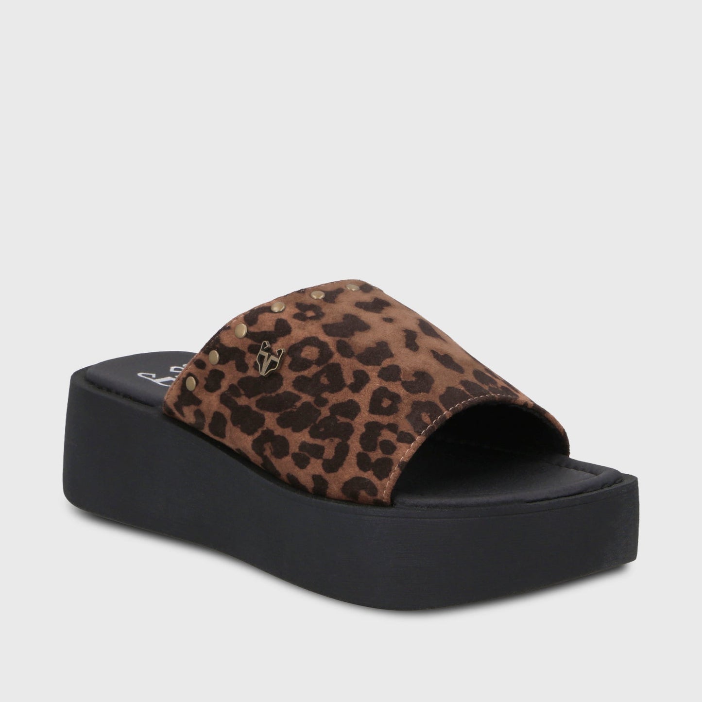 Sandalia Plataforma Animal Print Mujer 53730 - Gotta Chile